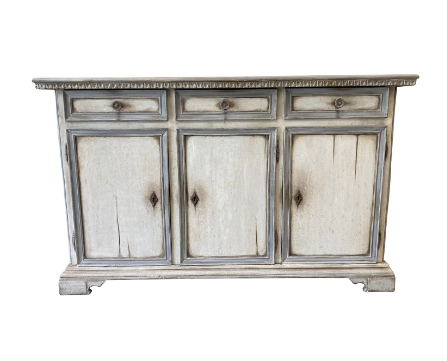 Italian Painted Sideboard Credenza - Early 20th C